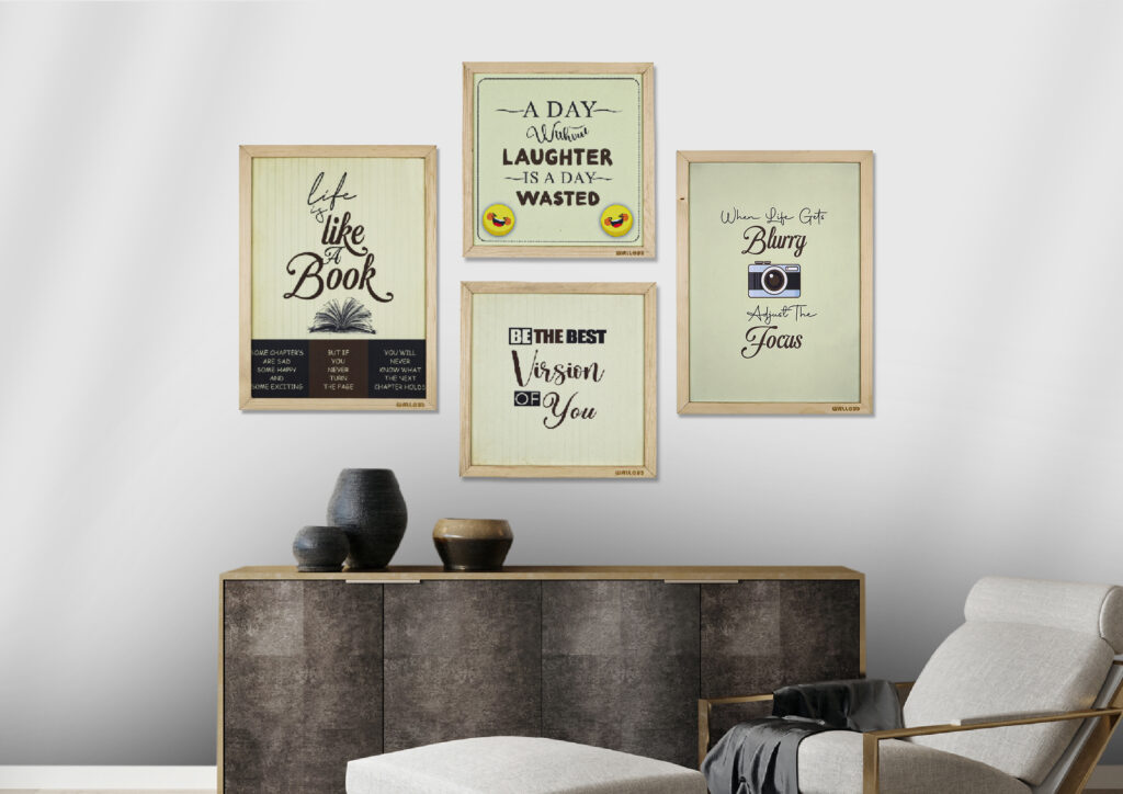 Inspiration & Positivity Wallmate Set